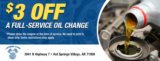 $3.00 Off a Full-Service Oil Change
